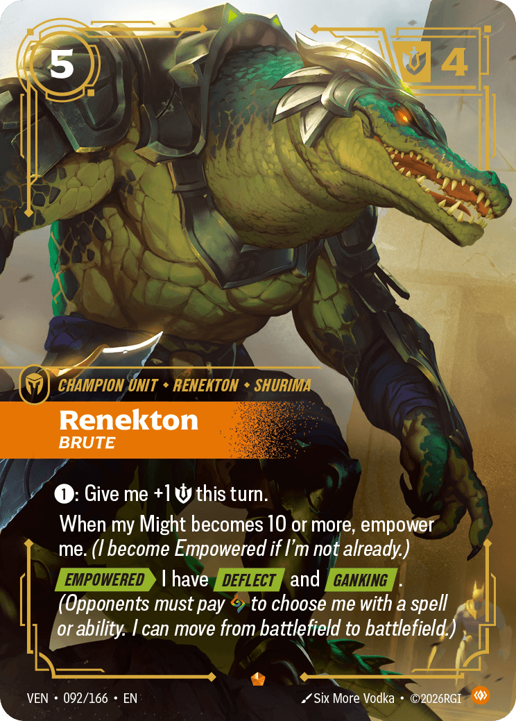 Renekton, Brute